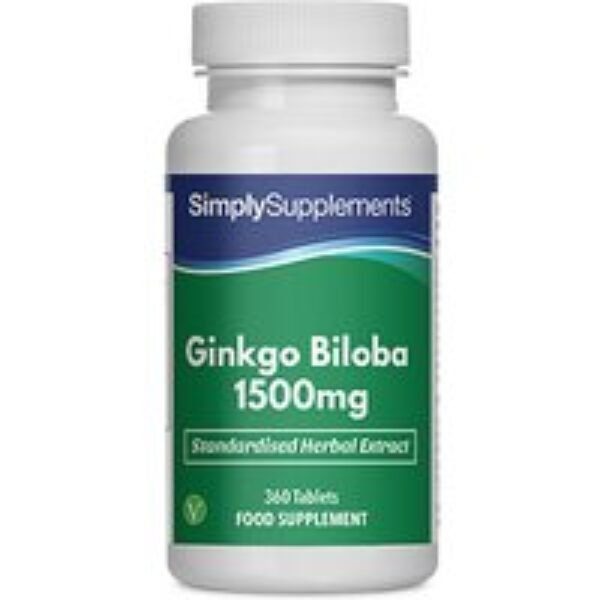 Ginkgo Biloba 1500mg (360 Tablets)