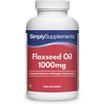 Flaxseed Oil 1000mg (360 Capsules)