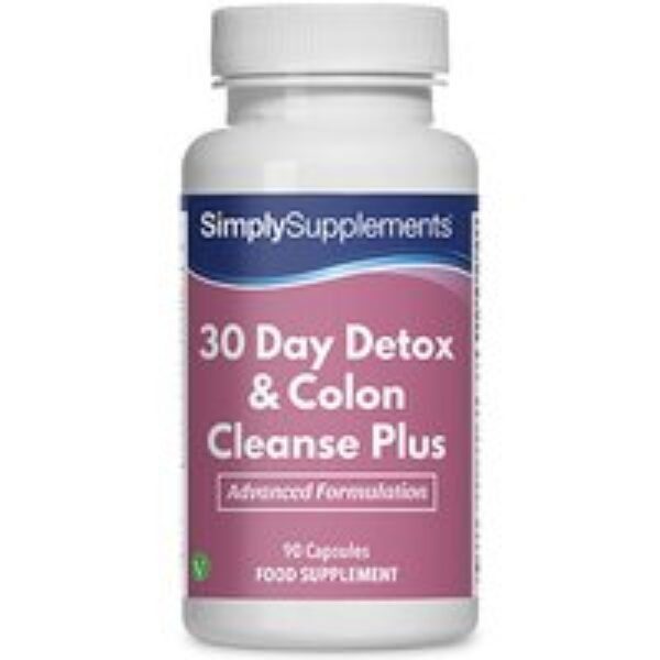 30 Day Detox Colon Cleanse Plus (90 Capsules)