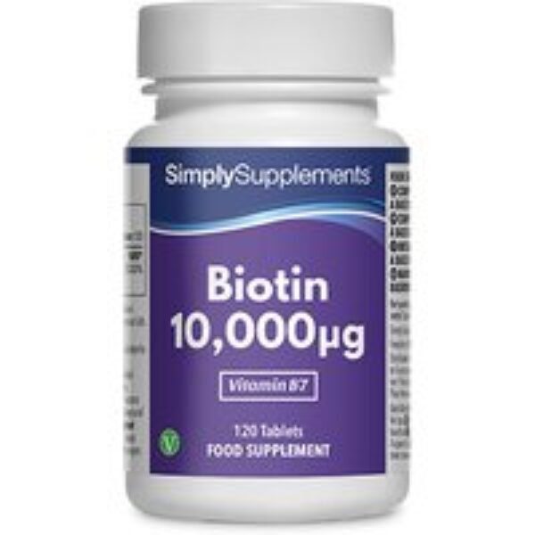 Biotin 10000mcg (120 Tablets)