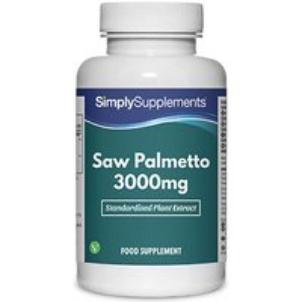 Saw Palmetto Extract 3000mg (180 Capsules)