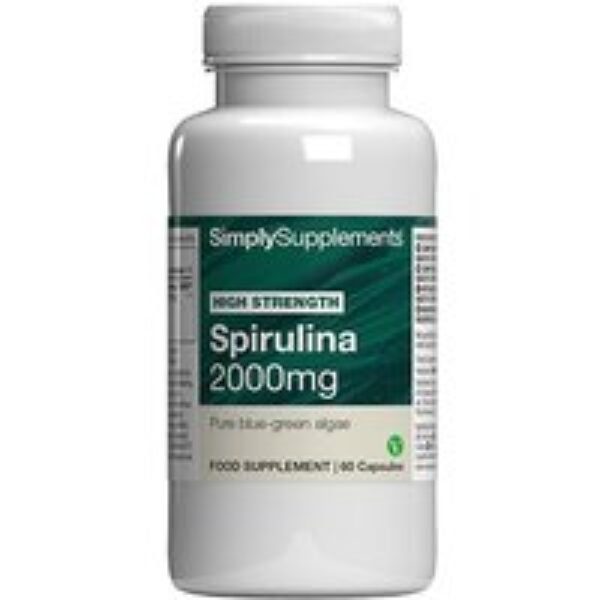 Spirulina 2000mg (60 Capsules)