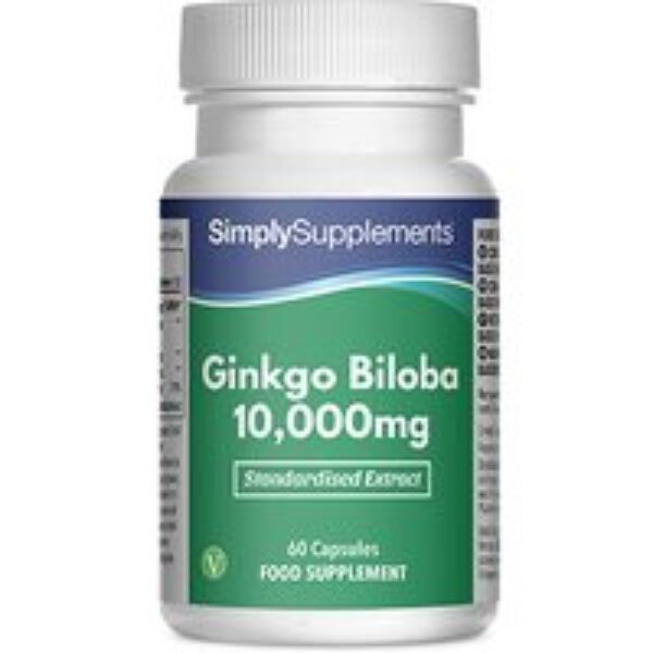 Ginkgo Biloba 10000mg (60 Capsules)