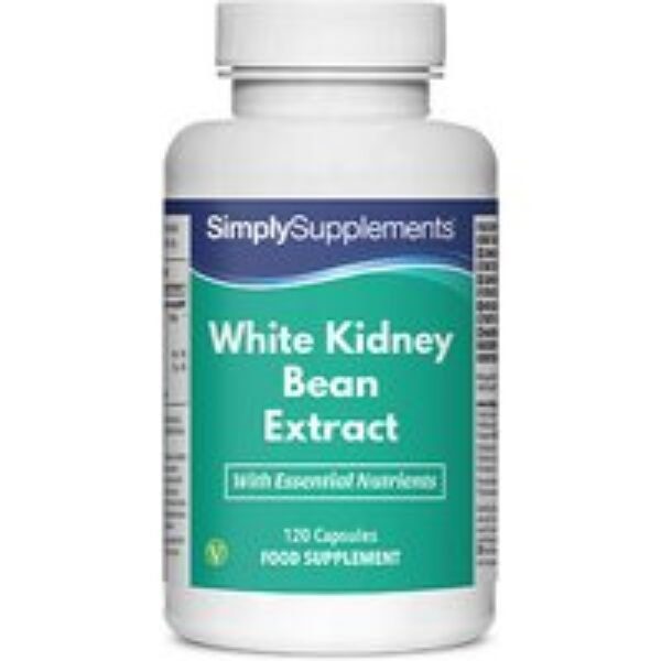 White Kidney Bean Extract 5000mg (120 Capsules)