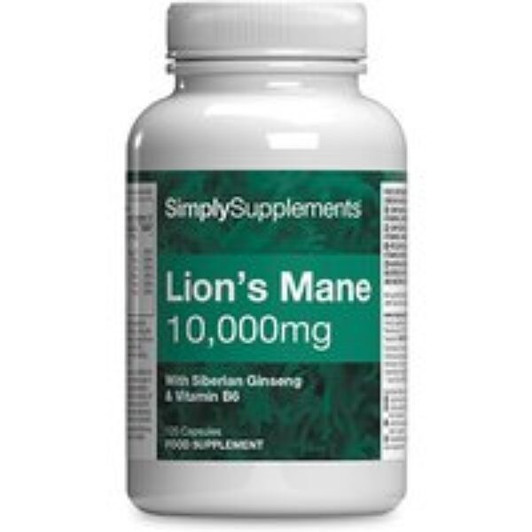 Lions Mane 10000mg (120 Capsules)