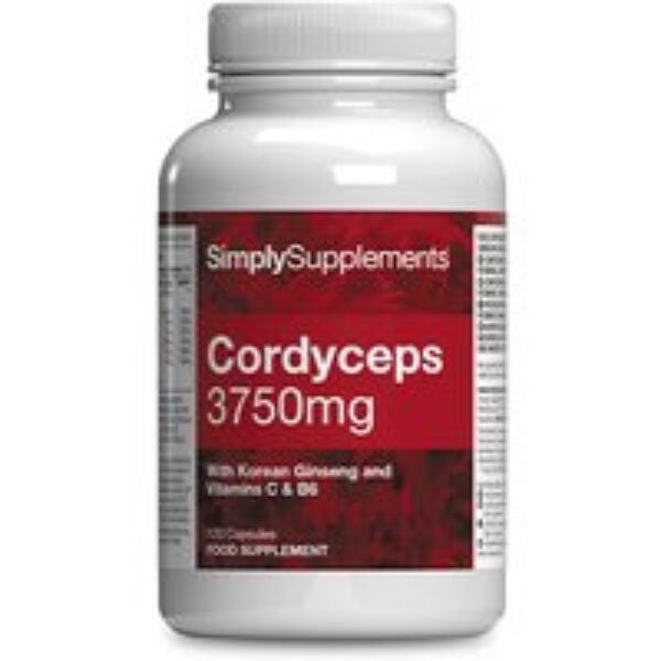 Cordyceps 3750mg (120 Capsules)