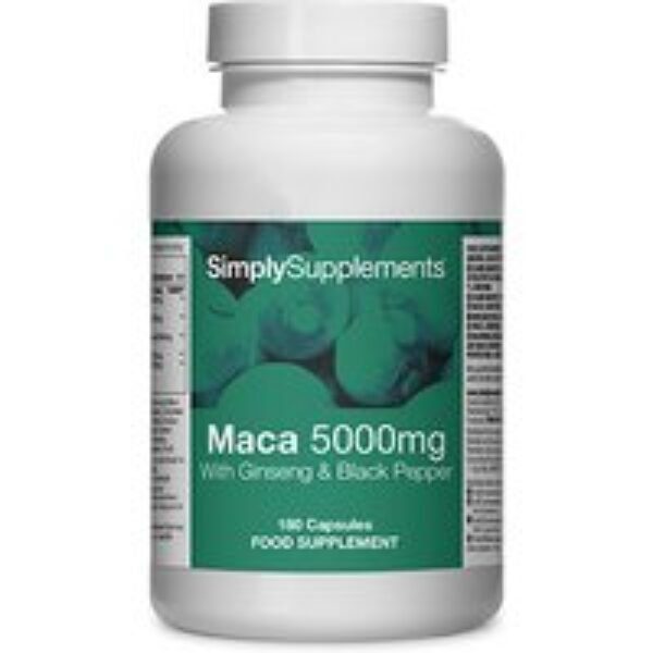 Maca 5000mg (180 Capsules)