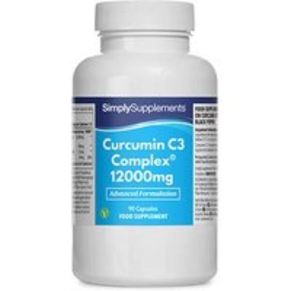 Curcumin 12000mg C3 Complex (90 Capsules)