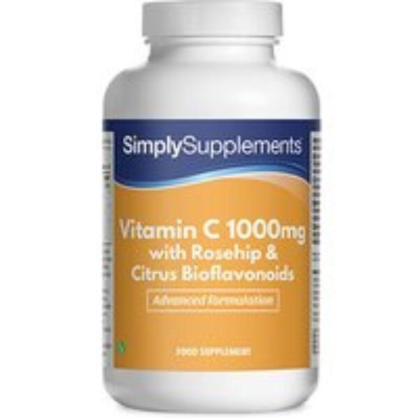 Vitamin C 1000mg Rosehip Citrus Bioflavonoids (360 Tablets)