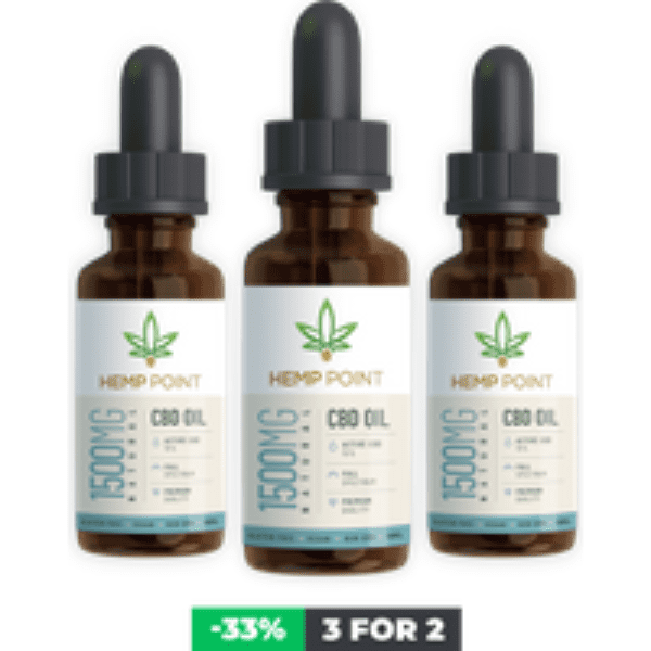 3FOR2: CBD Oil 15% 4500mg (3x10ml)