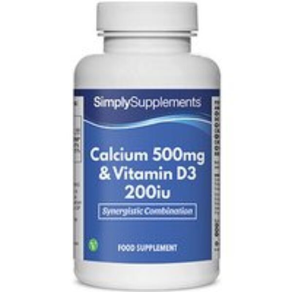 Calcium 500mg Vitamin D3 200iu (360 Tablets)