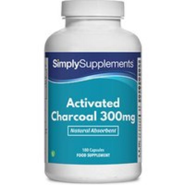 Activated Charcoal 300mg (180 Capsules)