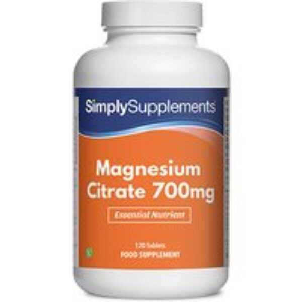 Magnesium Citrate 700mg (120 Tablets)