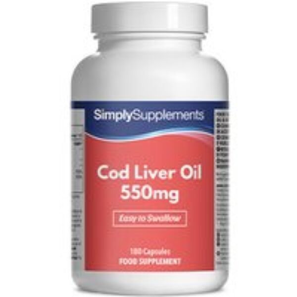 Cod Liver Oil 550mg (360 Capsules)