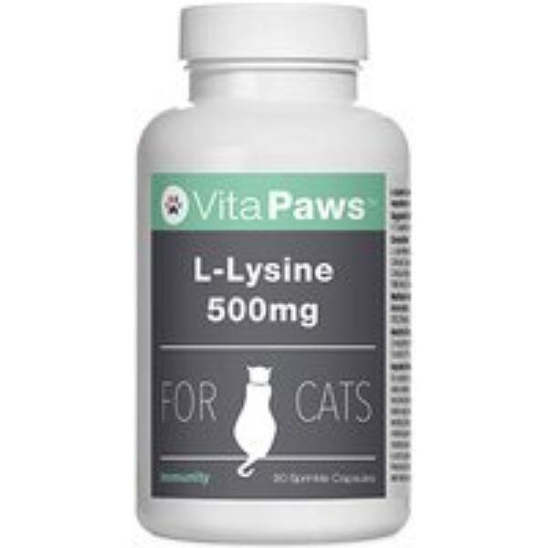 L Lysine 500mg Cats (90 Sprinkle Capsules)