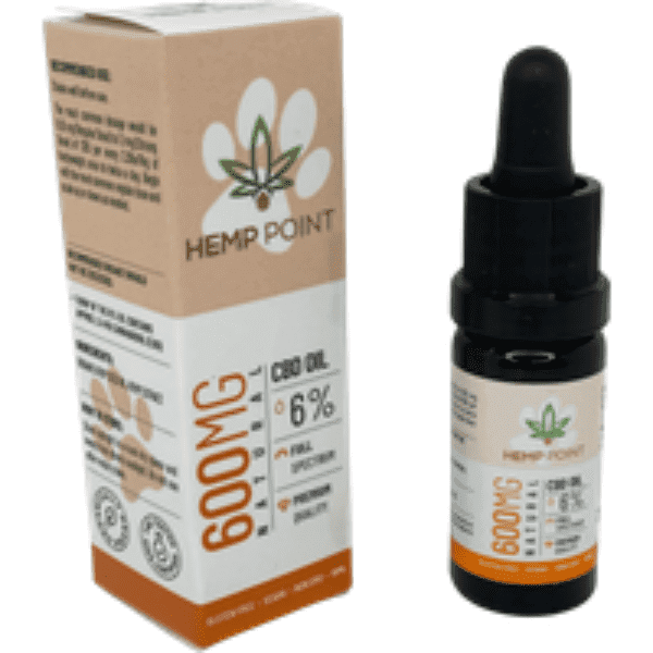 CBD Oil 600 mg (6%) with Hemp Seed Oil