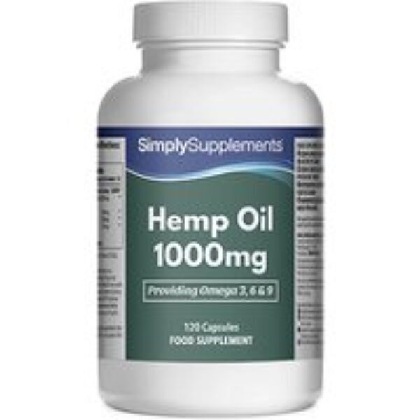 Hemp Seed Oil (120 Capsules)