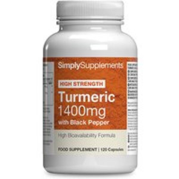 Turmeric 1400mg (120 Capsules)