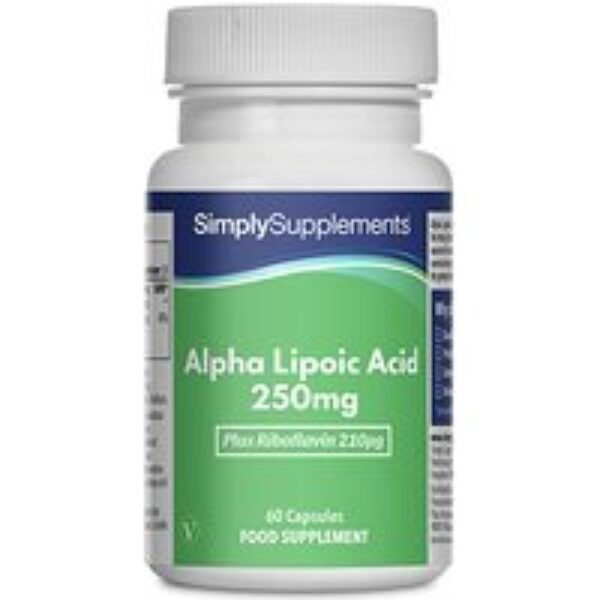 Alpha Lipoic Acid 250mg (60 Capsules)