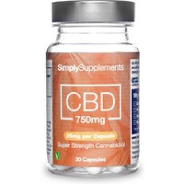 Cbd Capsules 25mg (60 Capsules)