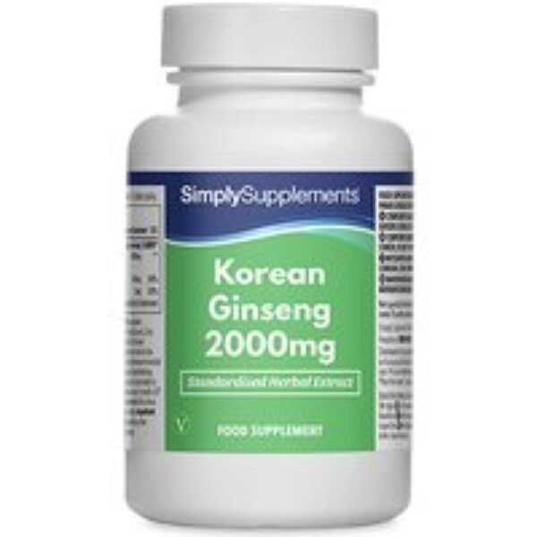 Korean Ginseng 2000mg (360 Tablets)