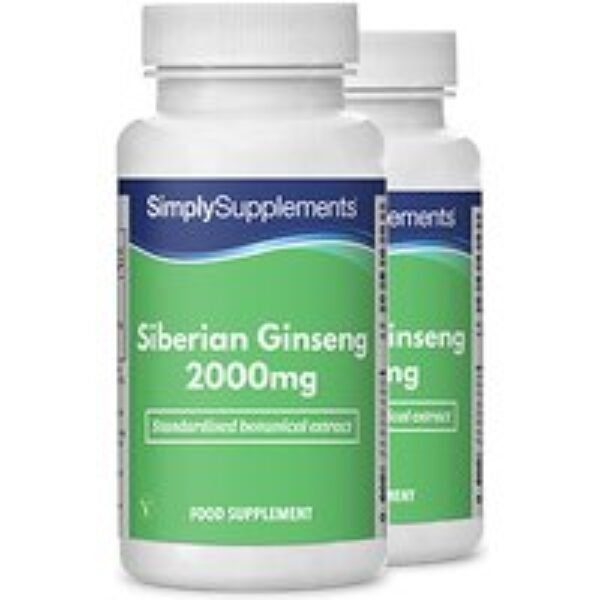 Siberian Ginseng Extract 2000mg (360 Tablets)